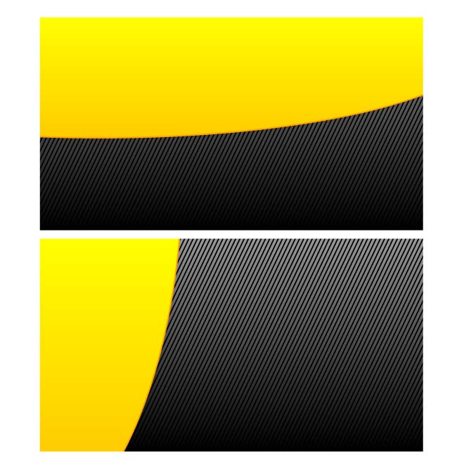 BLACK AND YELLOW DESIGN  At Vectorportal Download