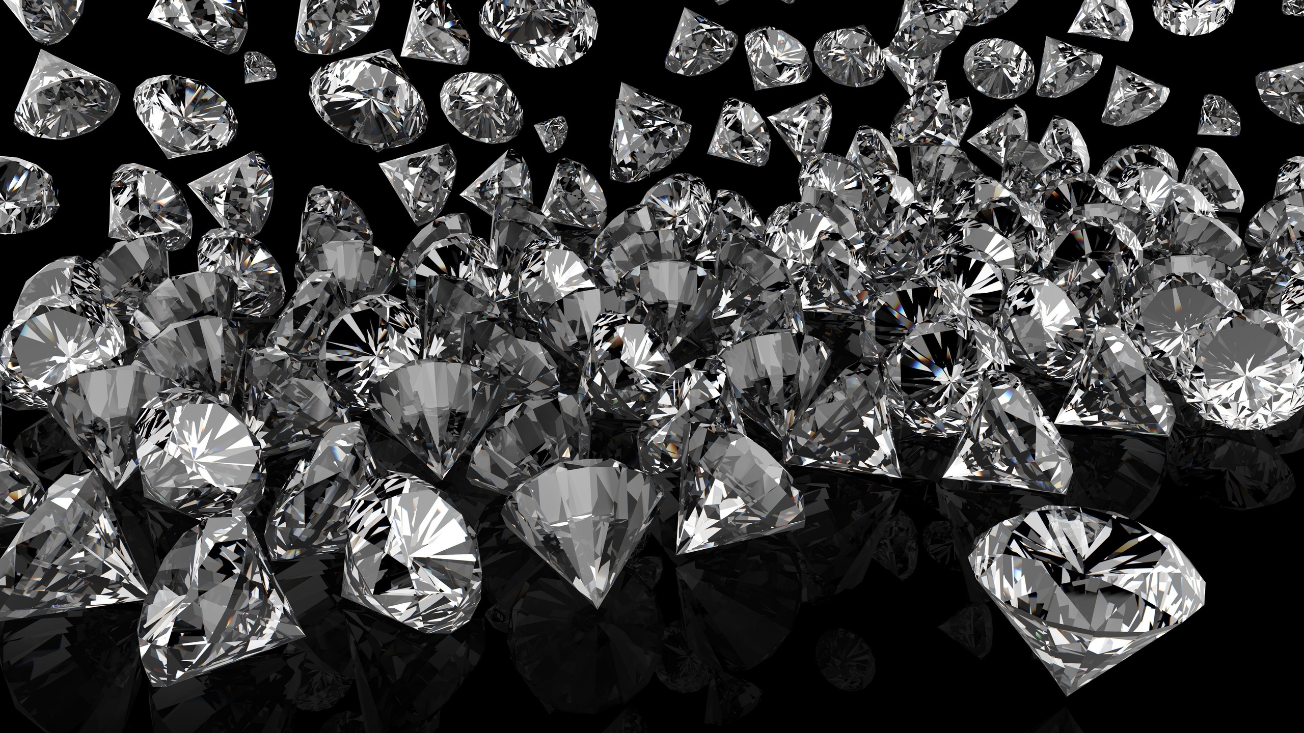 Black Diamonds Desktop Design