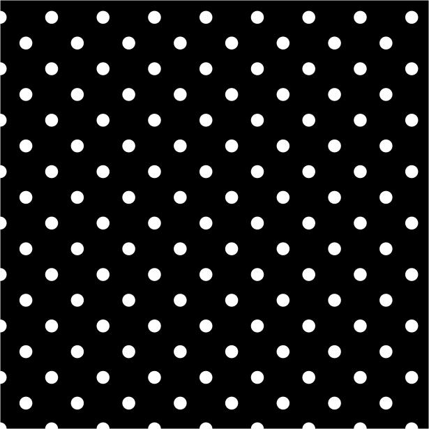 Black Polka Dot Art