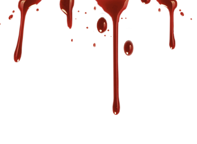 Blood Dripping Transparent Picture Download