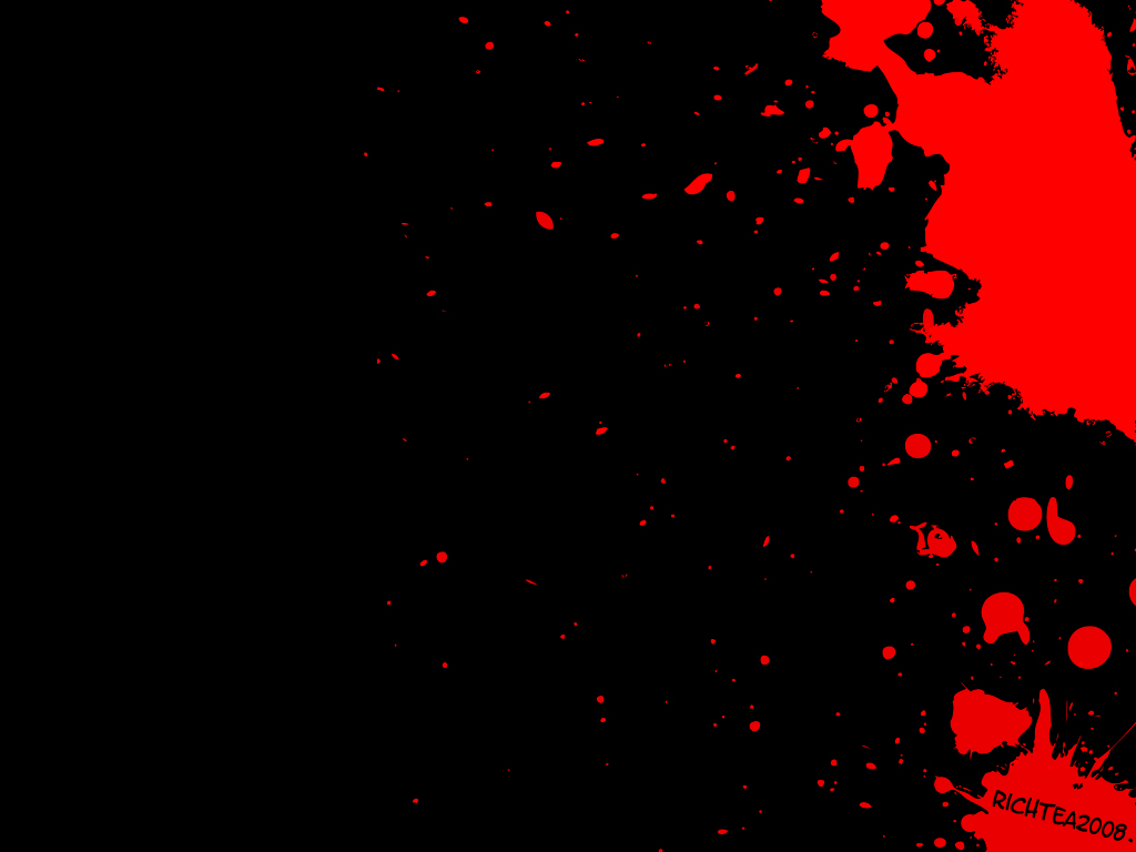 Blood Splatter Black Blood Splatter By Slides