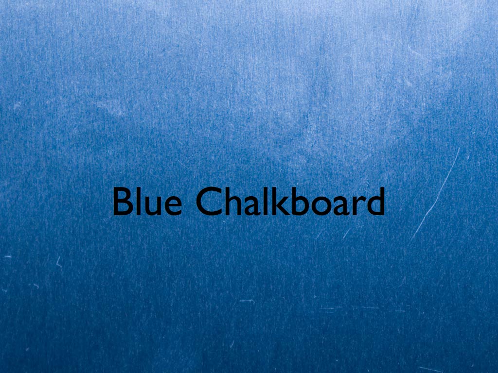 Blue Chalkboard Keynote Template  Free IWork Templates Frame