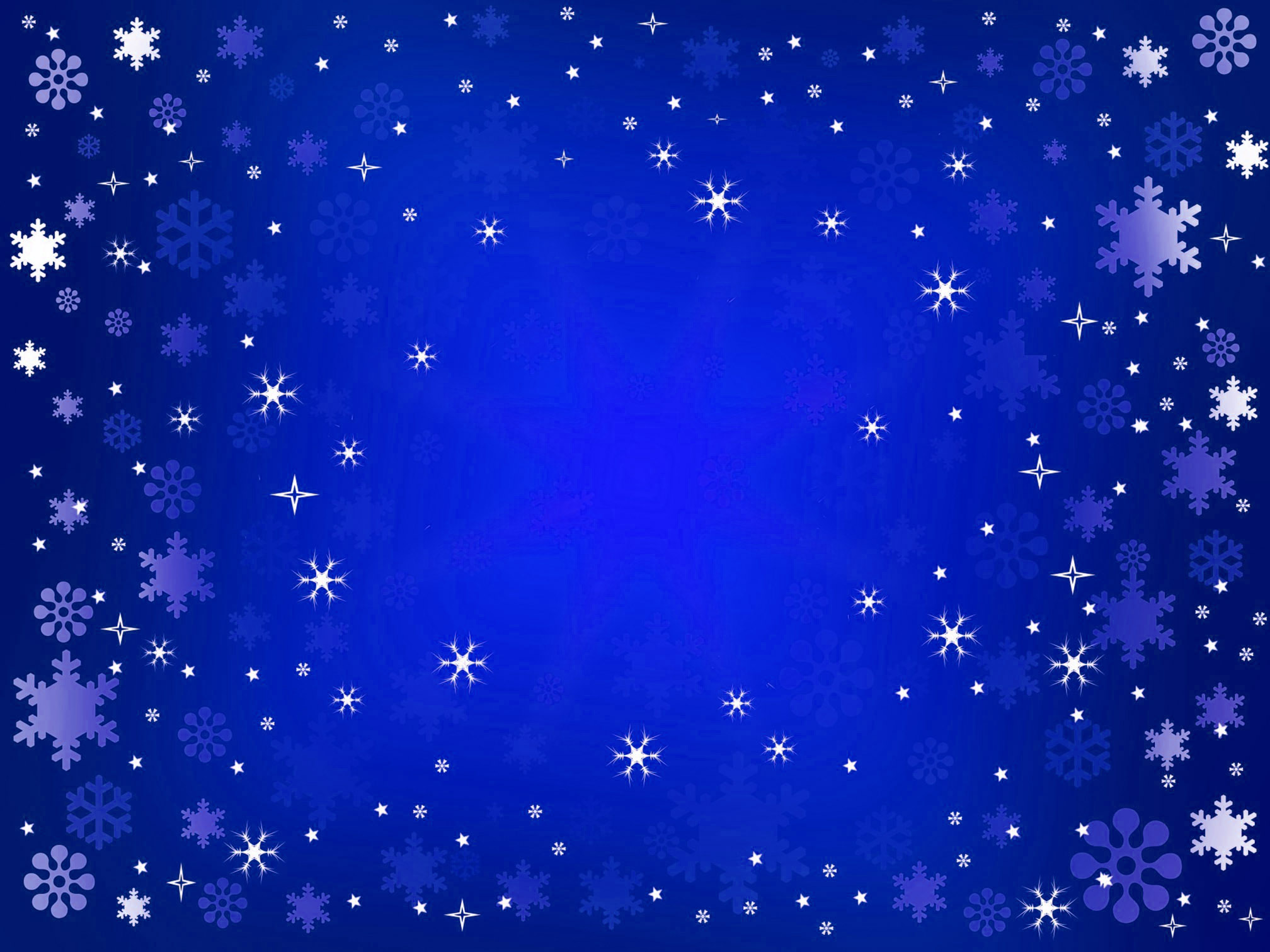 Blue Christmas Stars image