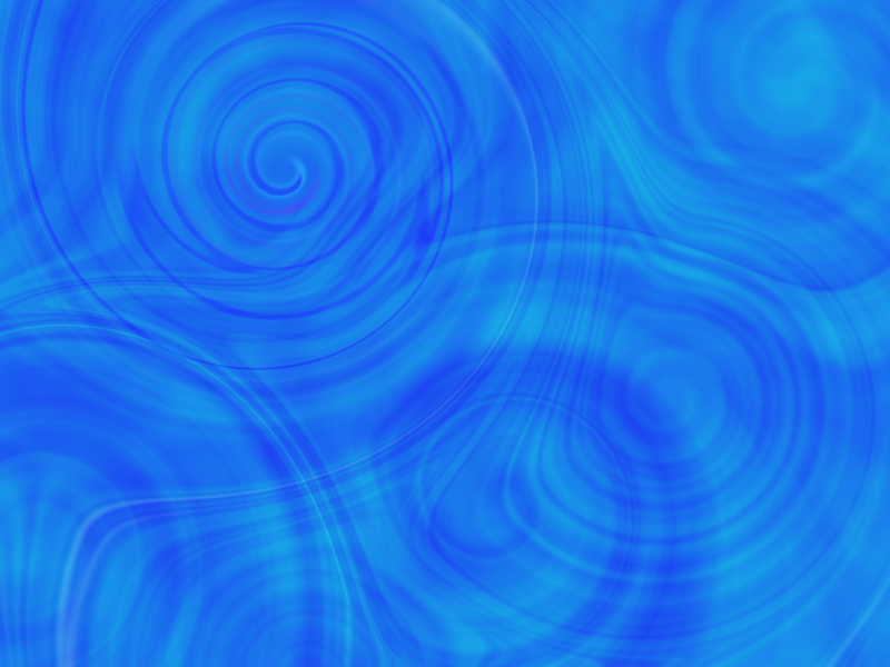 Blue Color Swirls Frame