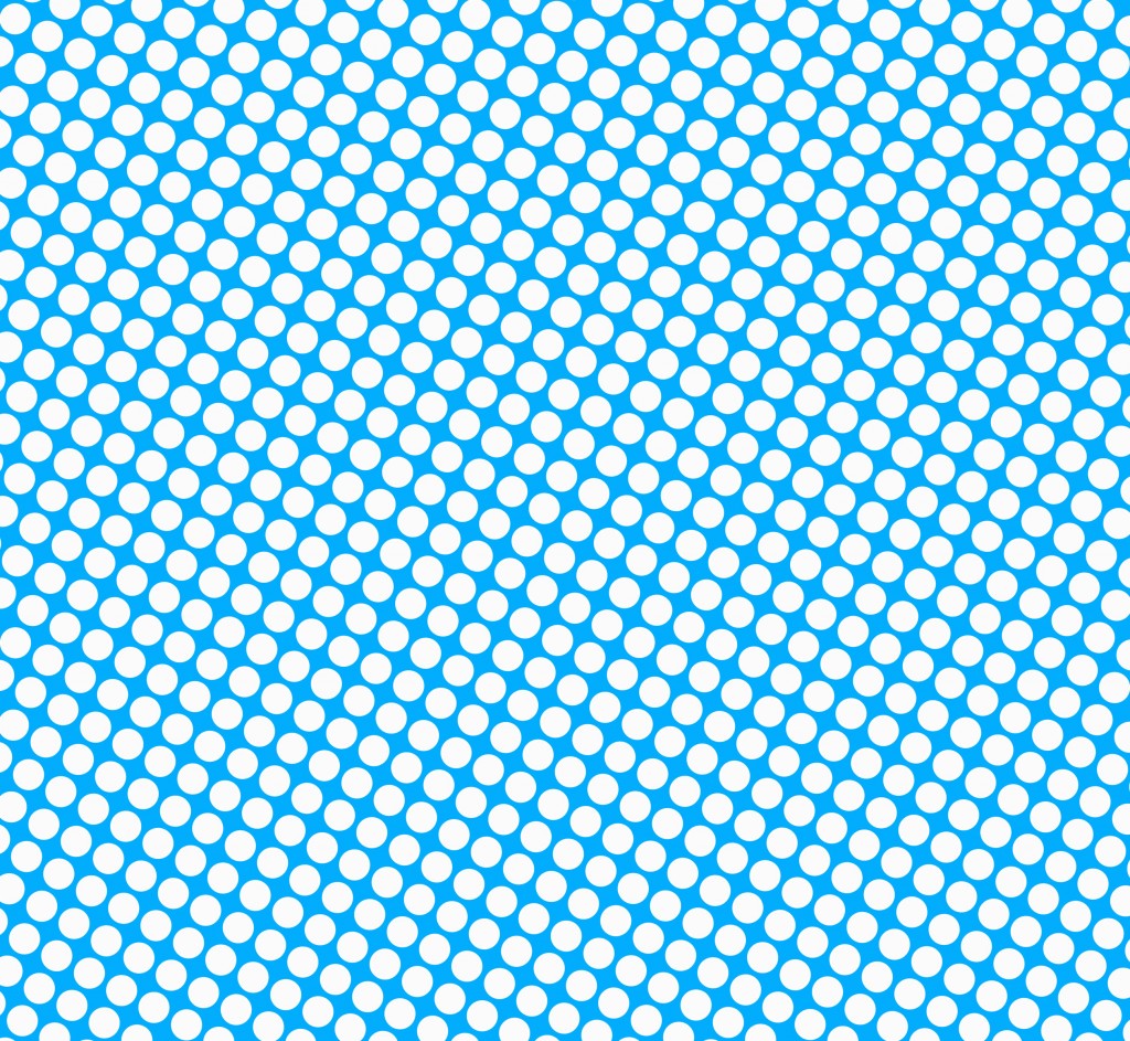 Blue Comic Book Dots Picture