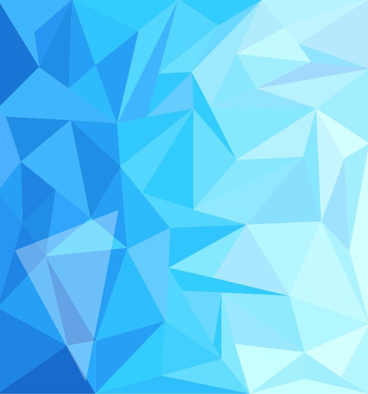 Blue Low Poly Design Abstract Wallpaper