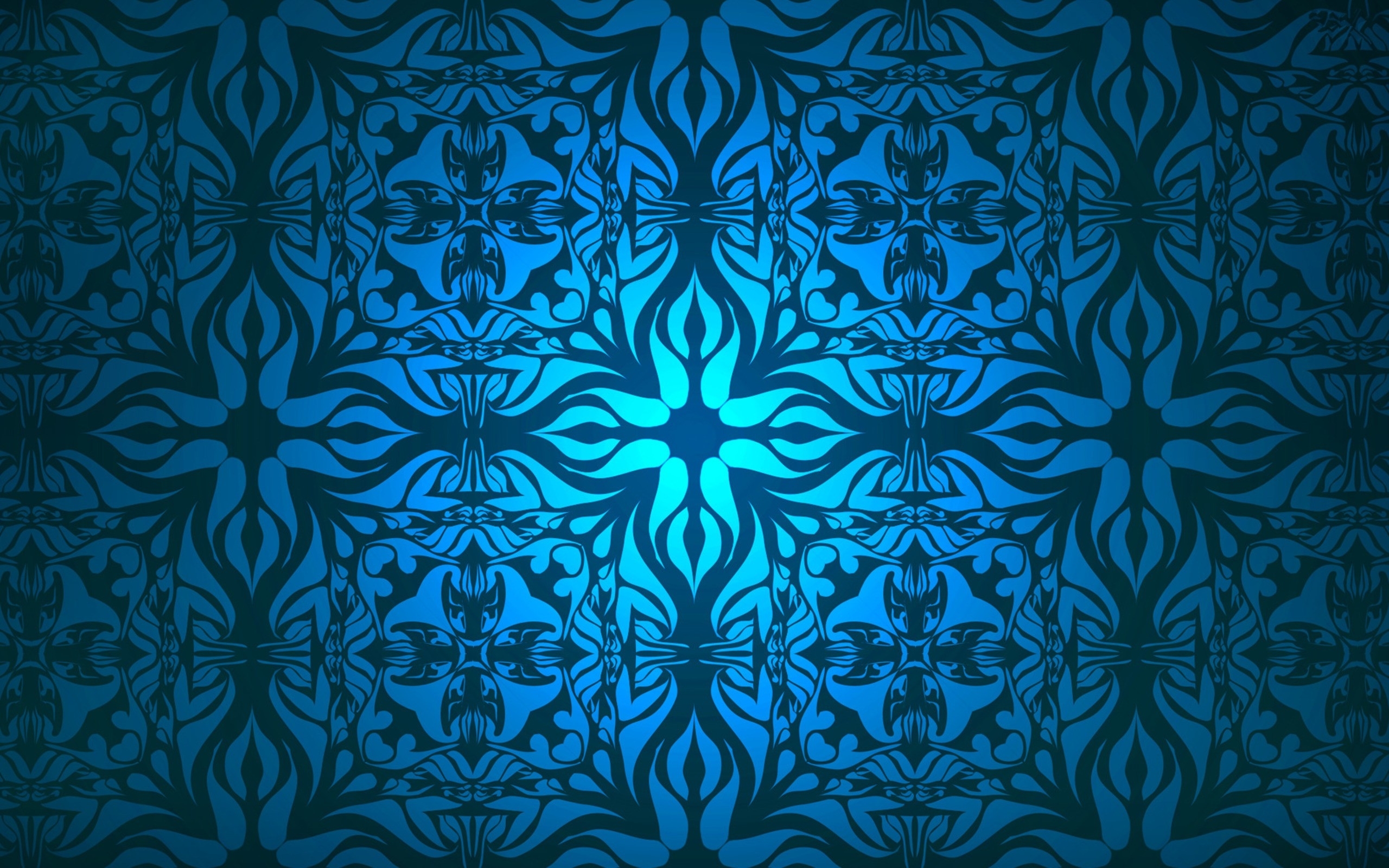 Blue Pattern Art