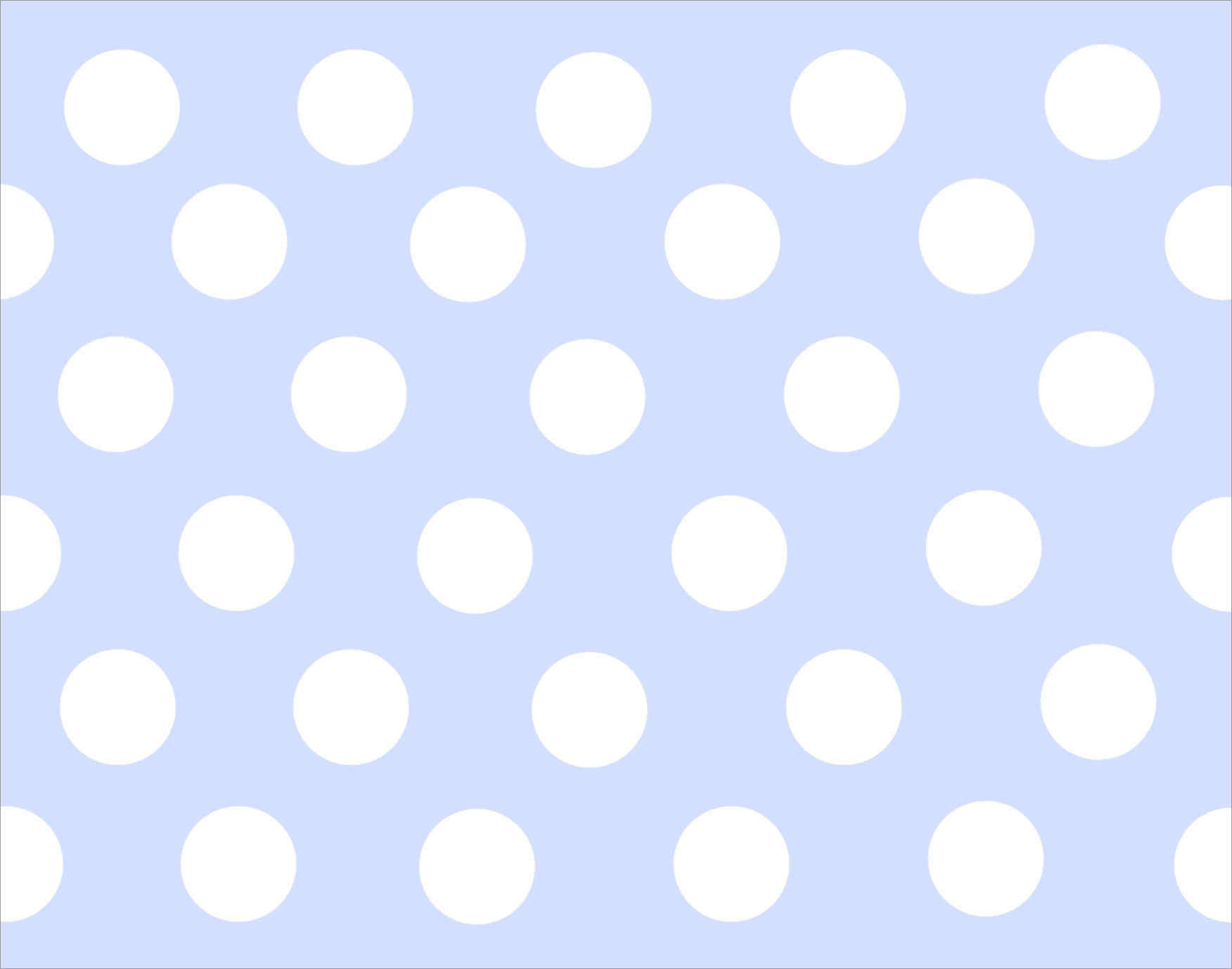 Blue Polka Dot Design