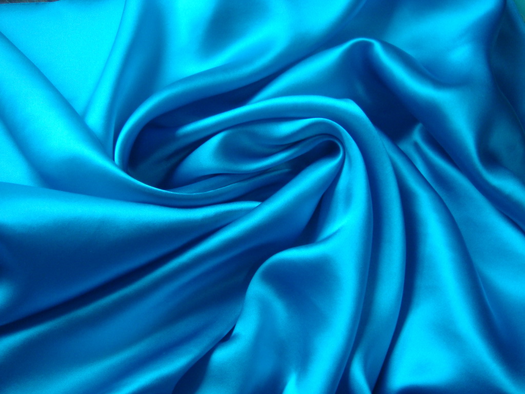 Blue Silk Clip Art