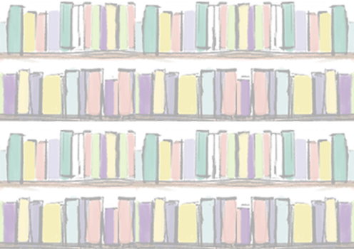 Books Pastel Clipart Graphic