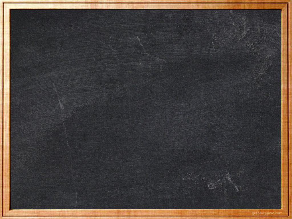 Brown Frame Chalkboard Clipart PPT Backgrounds