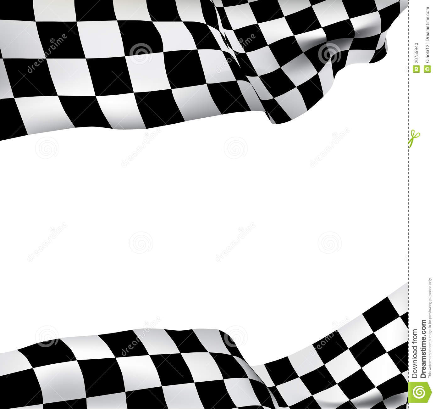 Checkered Flag Template
