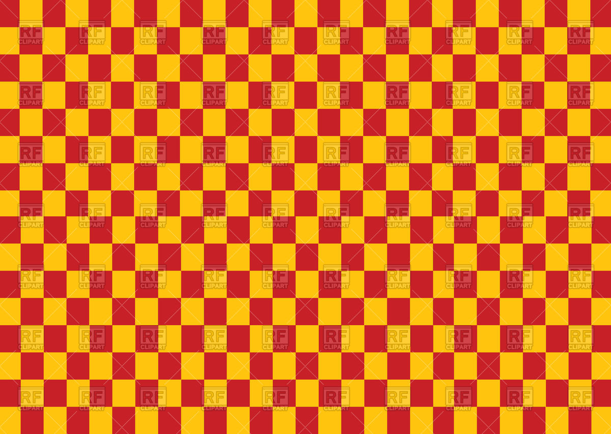 Checkered Yellow and Red 89463 Royalty    Download
