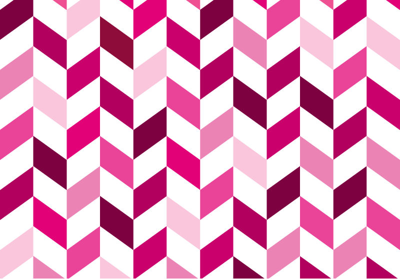 Cherry Color Chevron Art