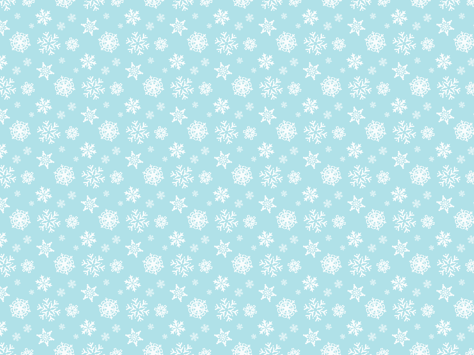 Christmas Snow Pattern Design