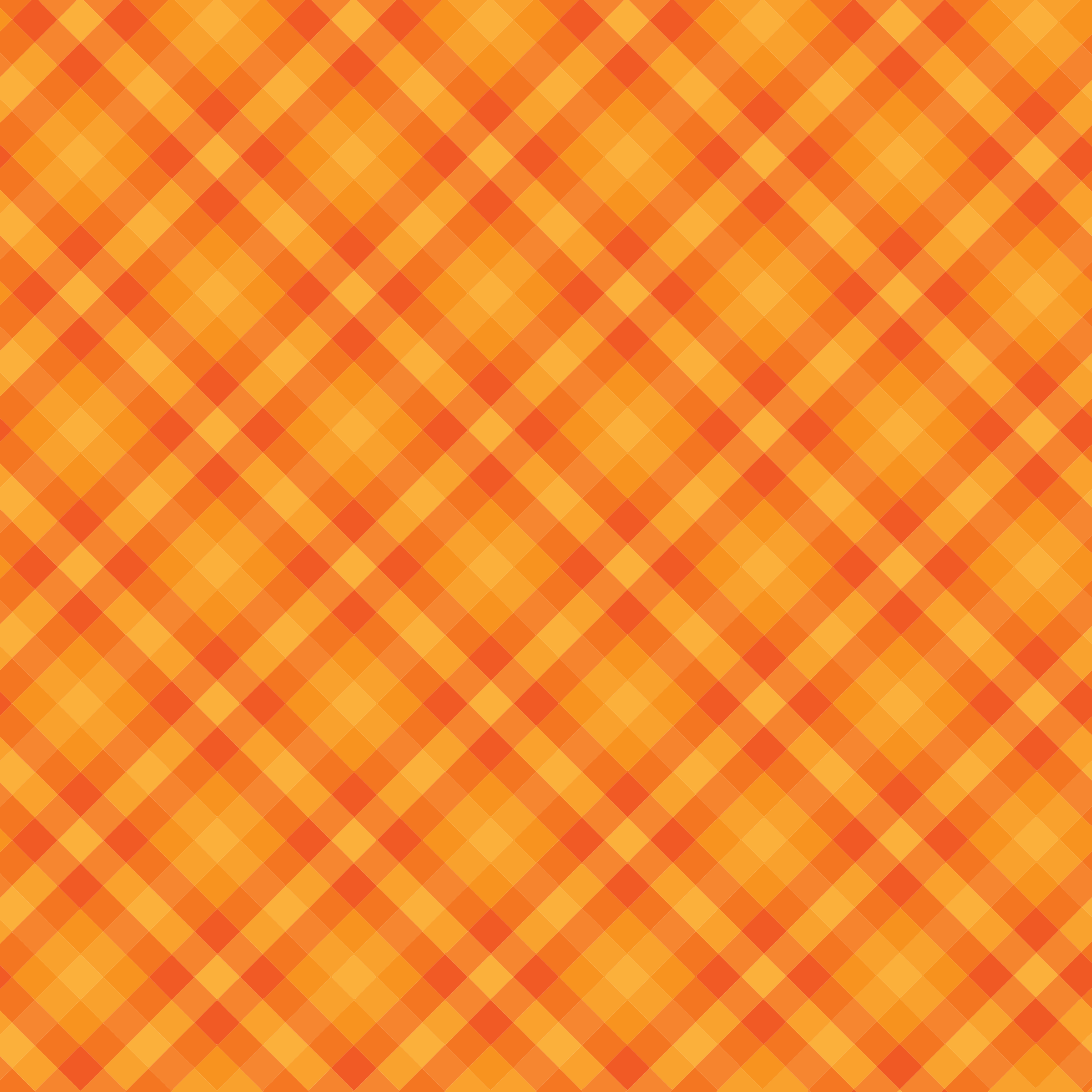 Clipart  Orange Gingham Checkered image