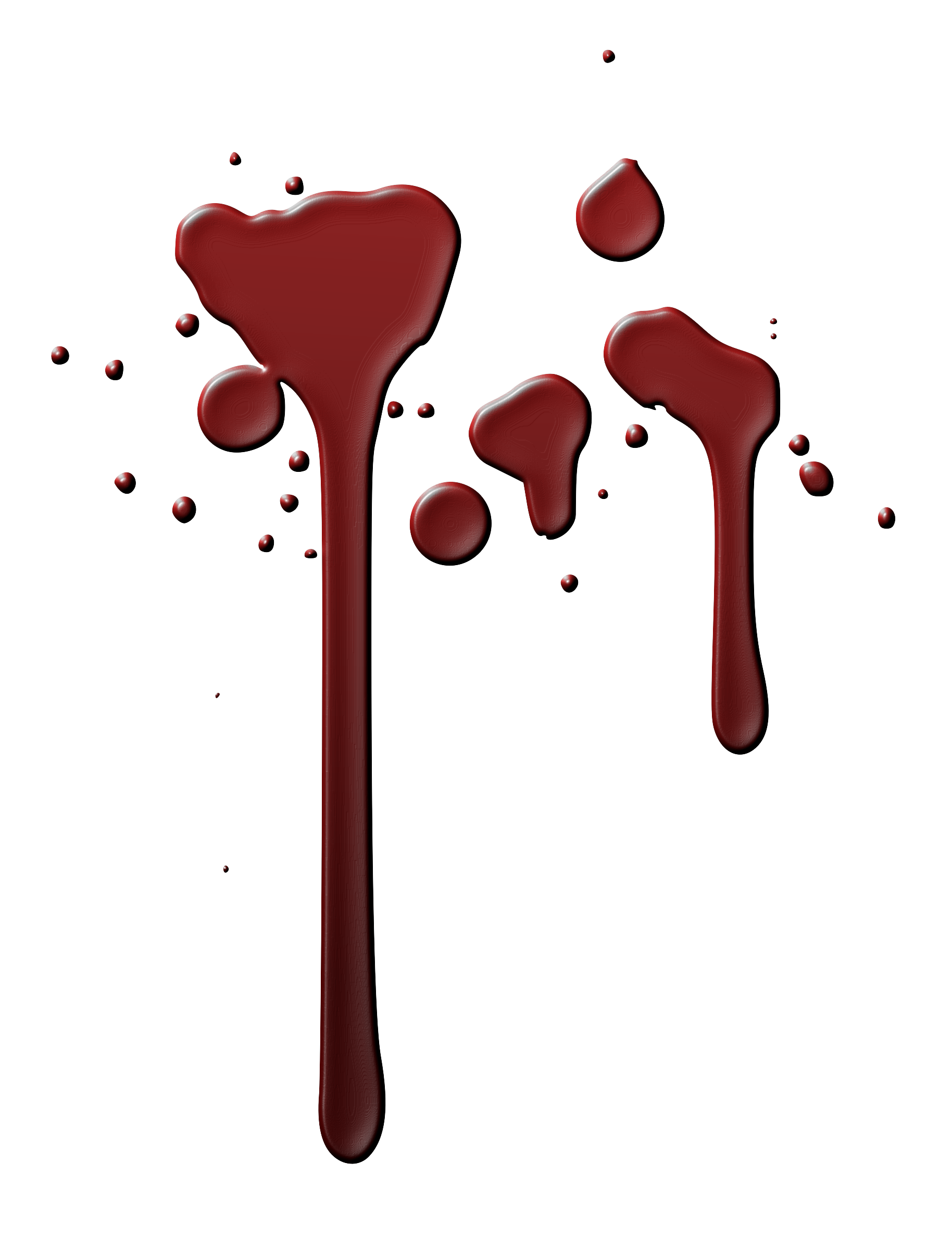 Clipart Blood Dripping Transparent Template