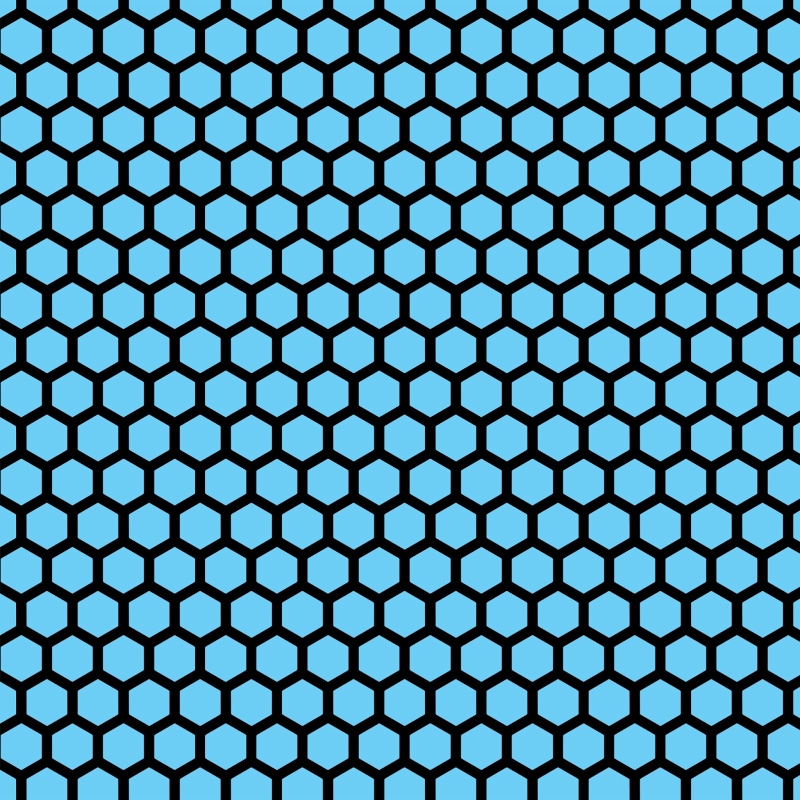 Colorful Hues Hexagon Honeycomb  image