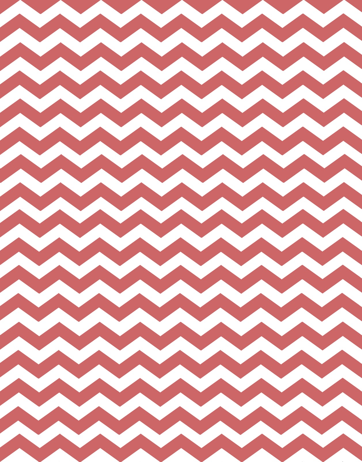 Coral and Turquoise Chevron Wallpaper