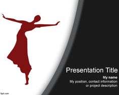 Dance For PowerPoint On Pinterest  Dancers Templates and Quality