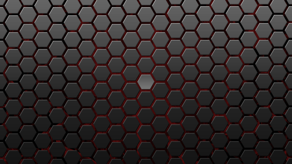 Dark Black Hexagon Clip Art