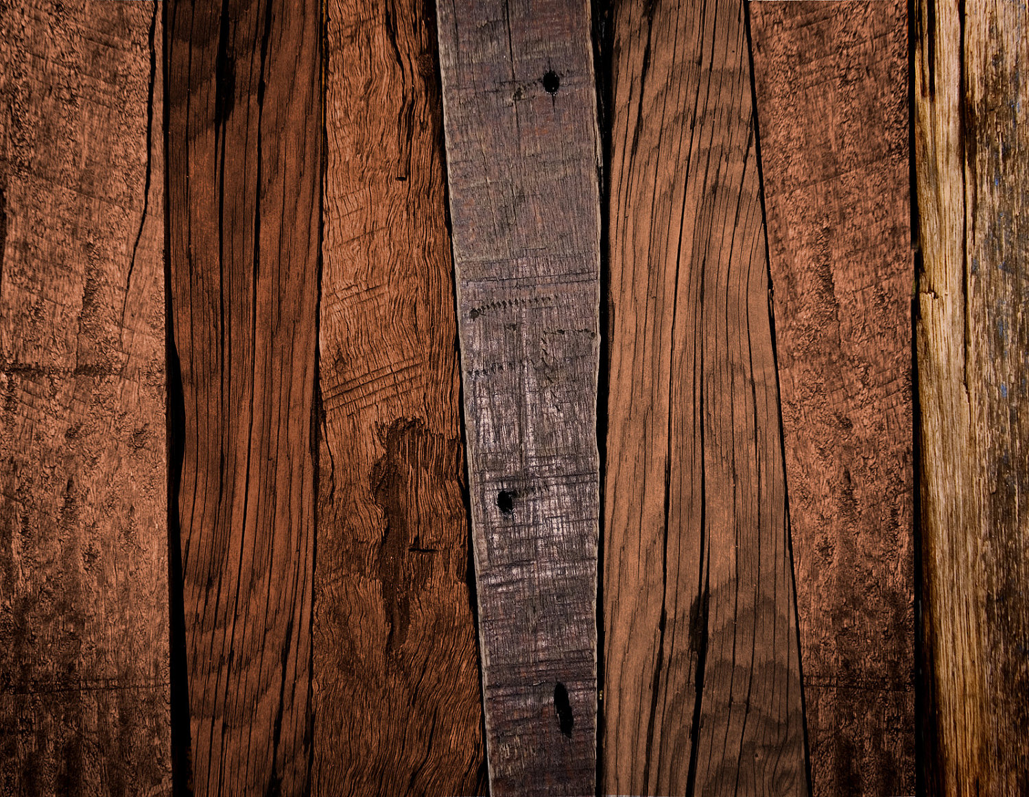Dark Rustic Wood Ptt Art