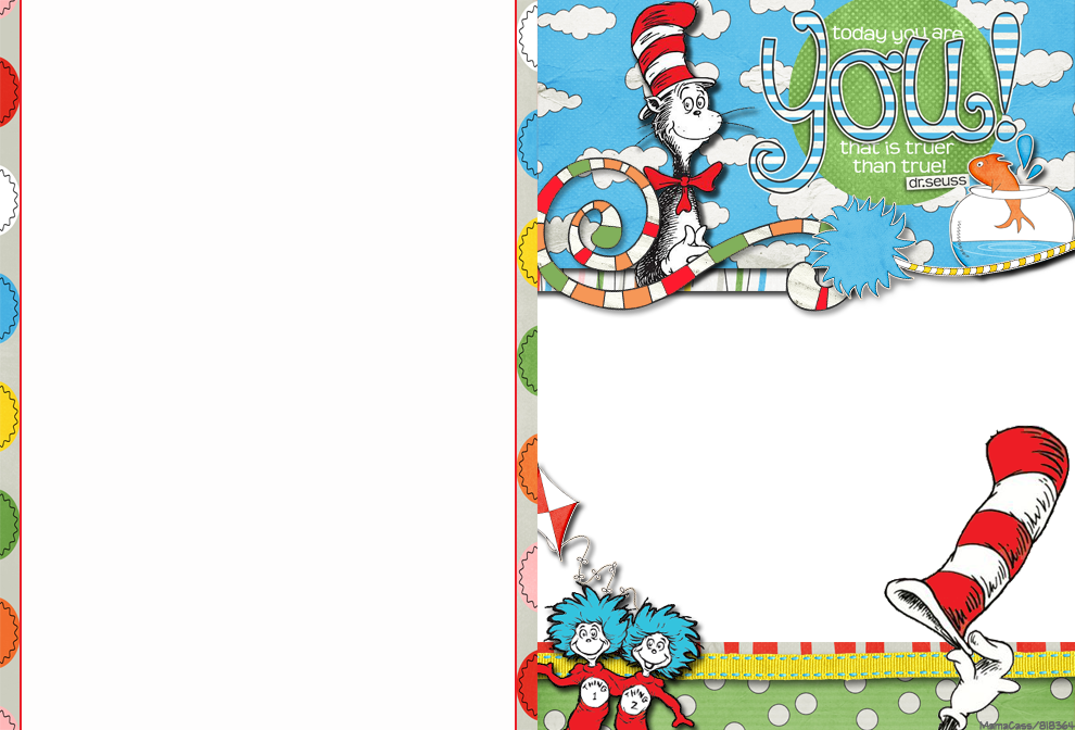 Dr Seuss Border