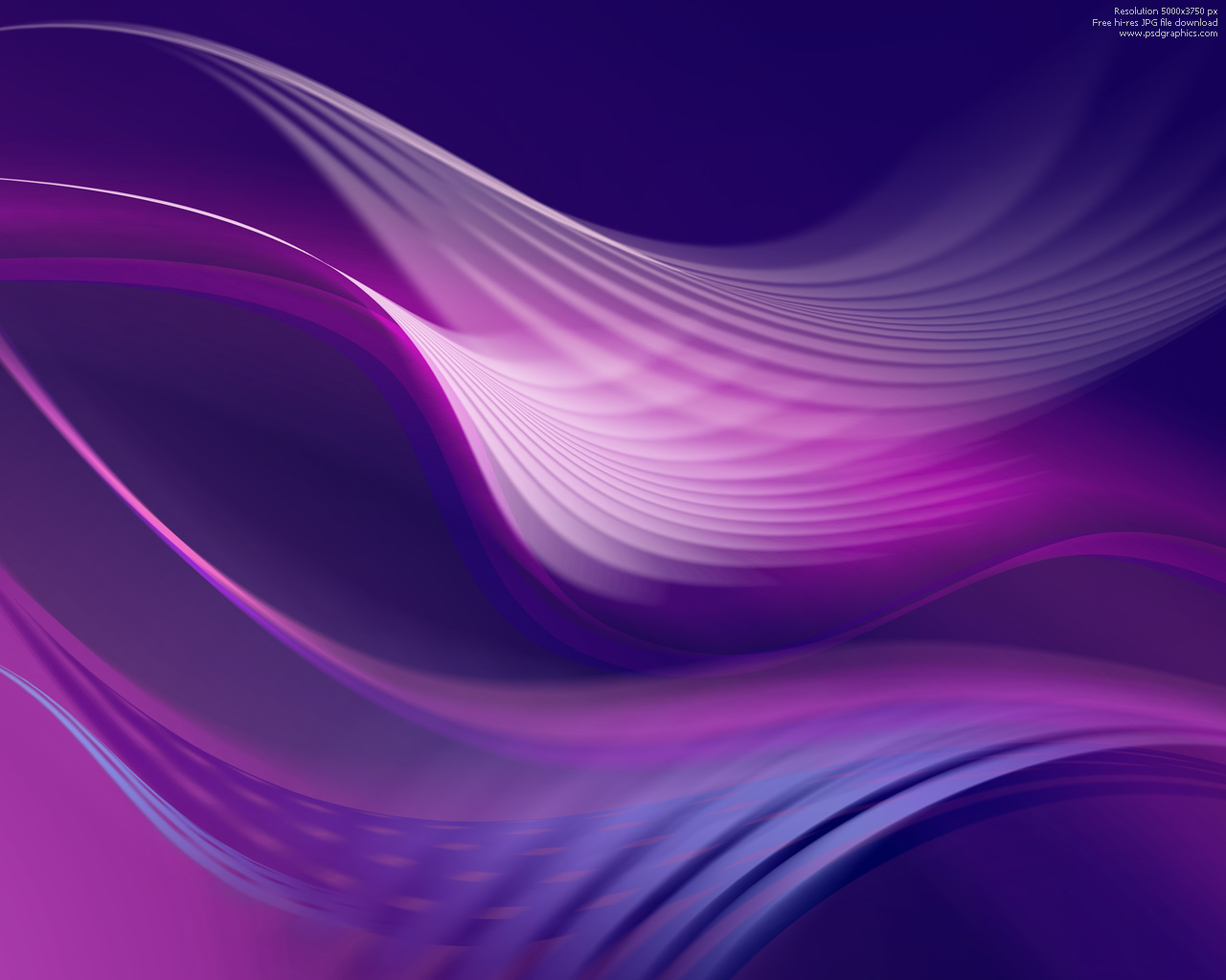 Fan Abstract Purple Design