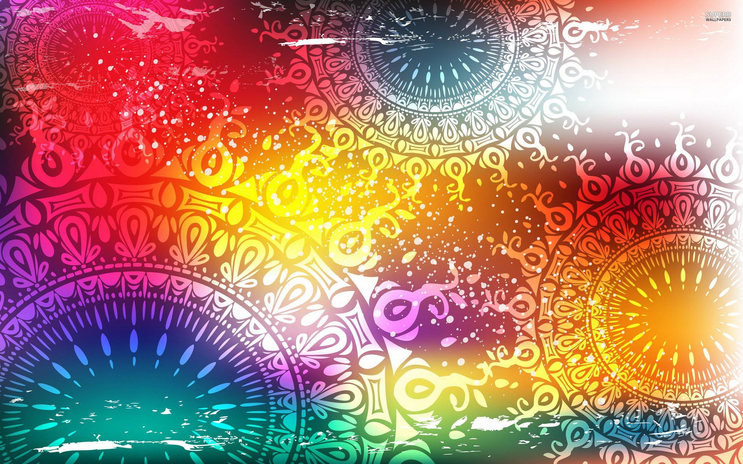 Fantastic Psychedelic Art Hd Template