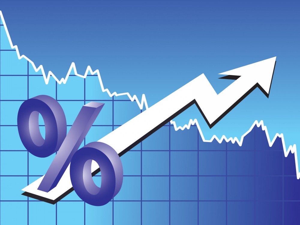 Finance Chart  3D Blue Business White Slides