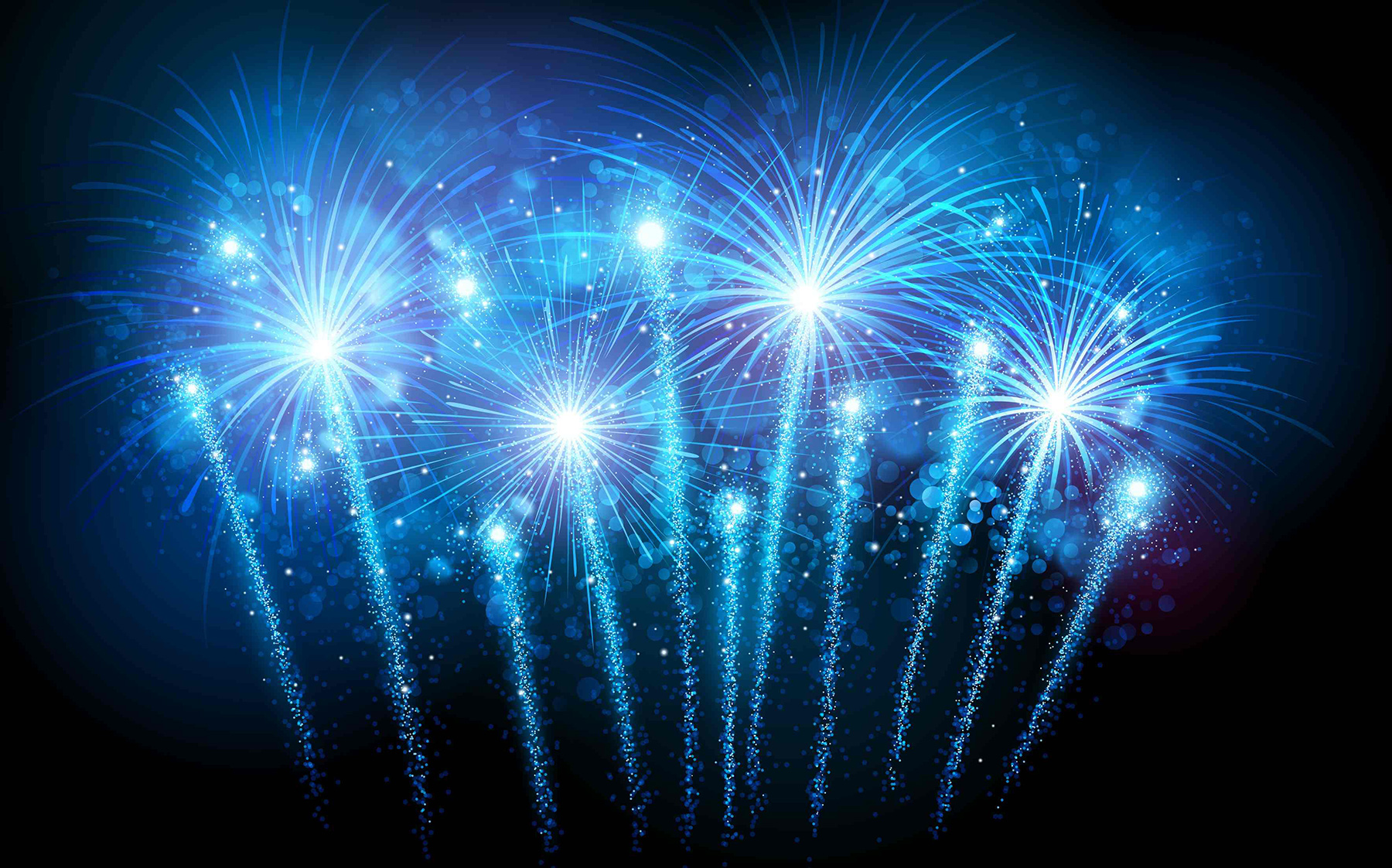 Fireworks HD Blue