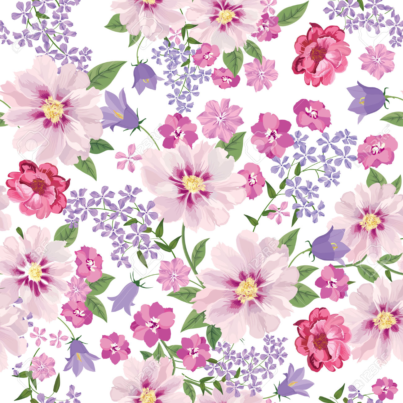 Flower Floral Tile Flowers For 1300 1300 Jpeg Art