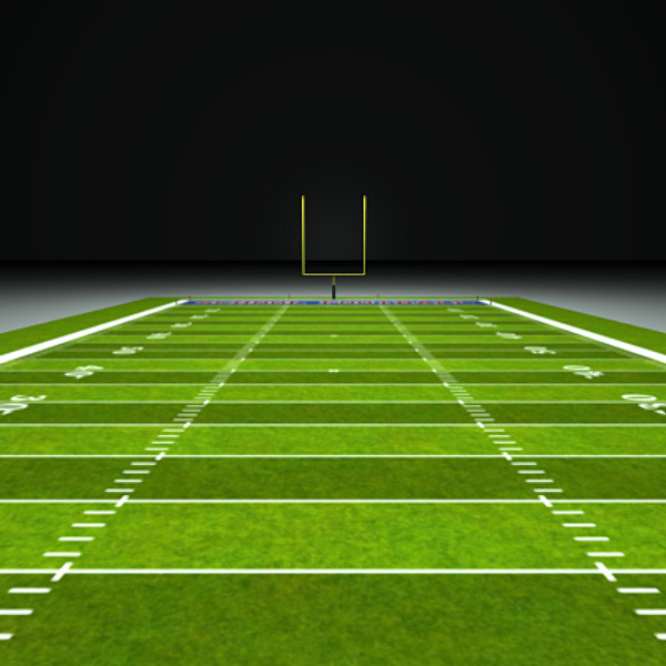 Football Field and Football   Art