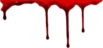 Fotor Halloween Clip Art  Blood Dripping Transparent   