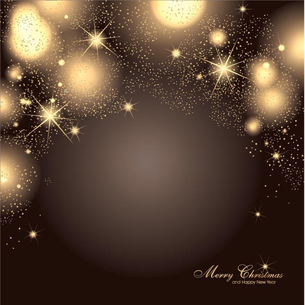 Free  Vector Glowing Star Pattern Christmas Elegant Quality