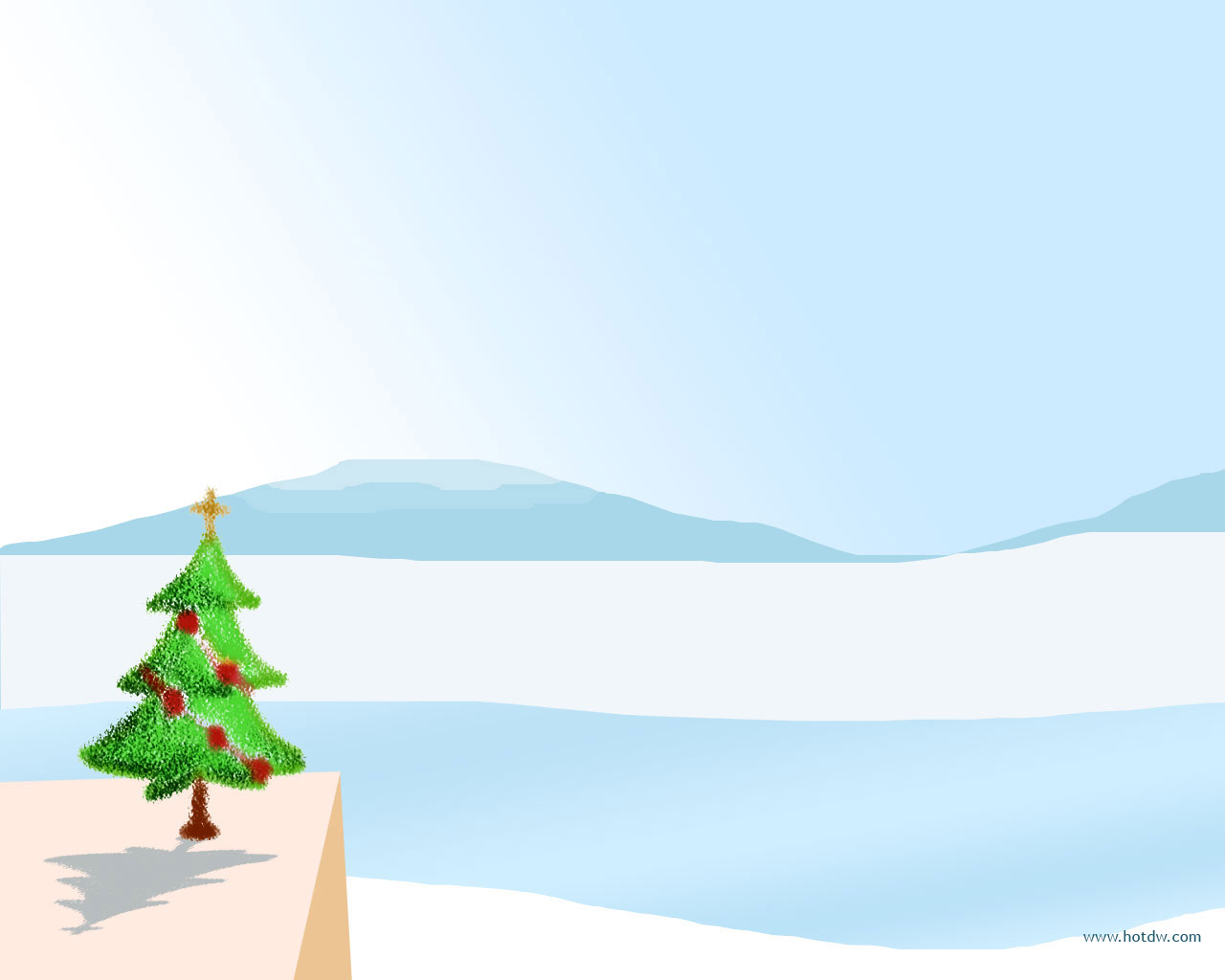 Free Christmas Tree For PowerPoint  Social Slides