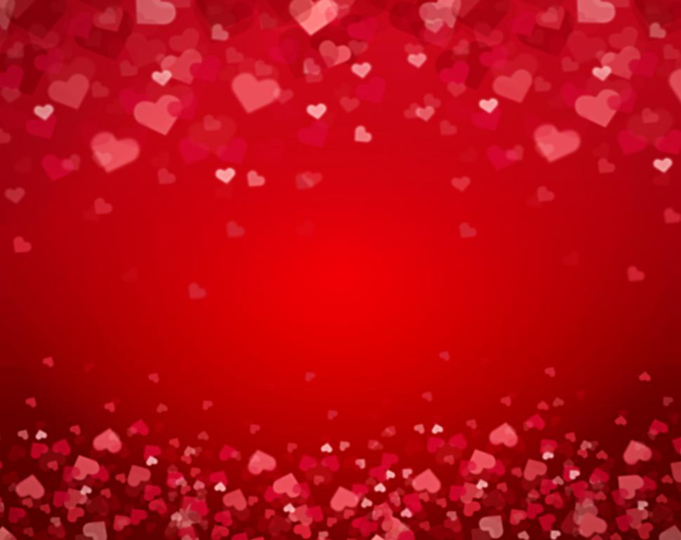 Free Stock Photo Of Valentines Day Heart Pattern   Presentation