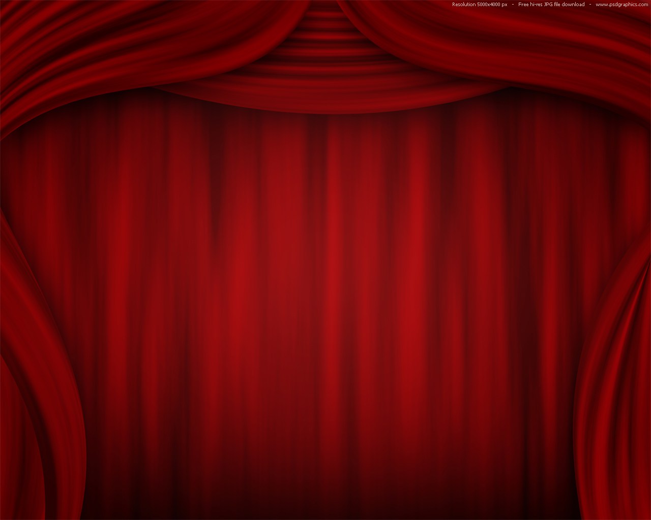 Free Theater Curtain PPT For   Picture