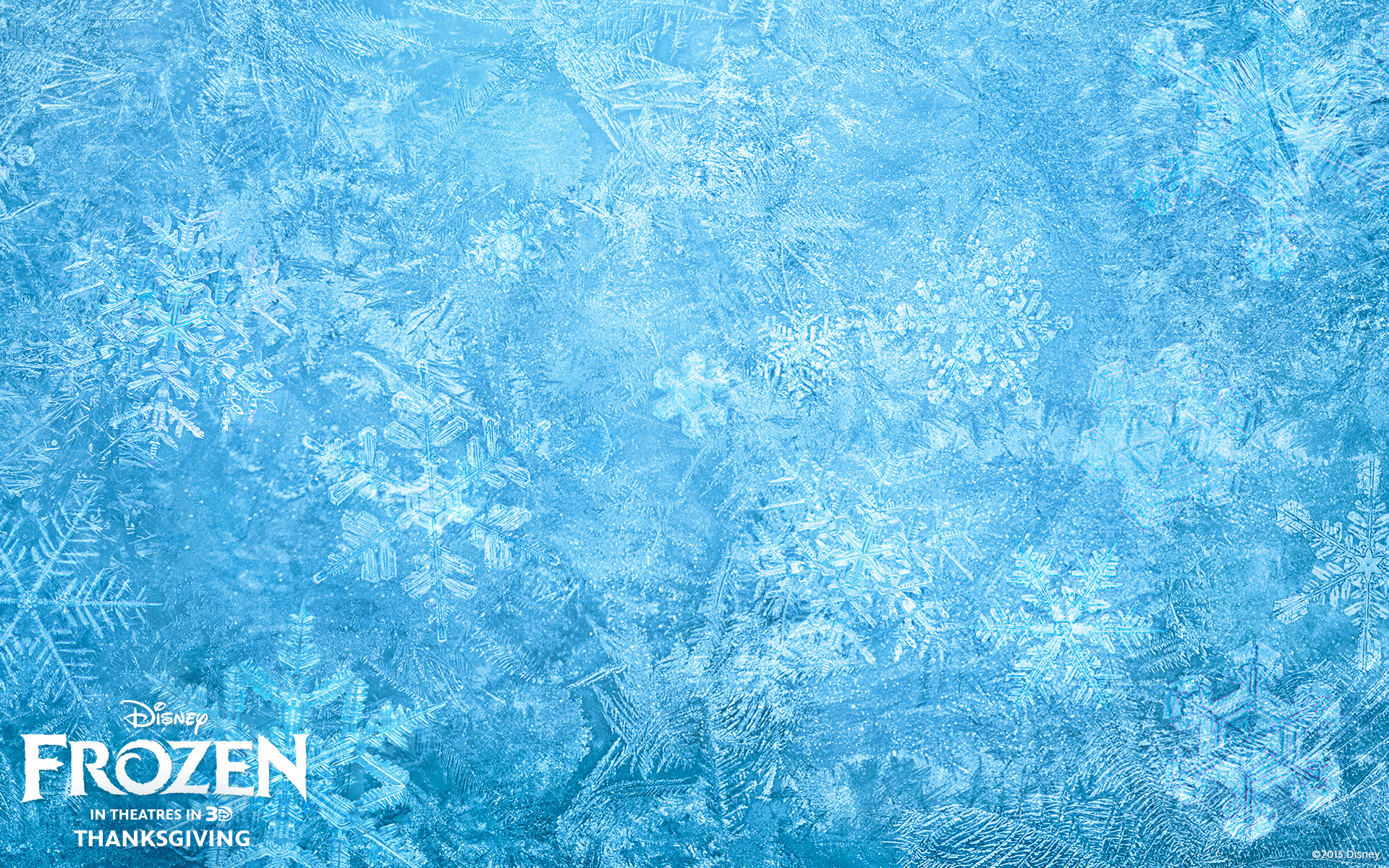 Frozen backgrounds