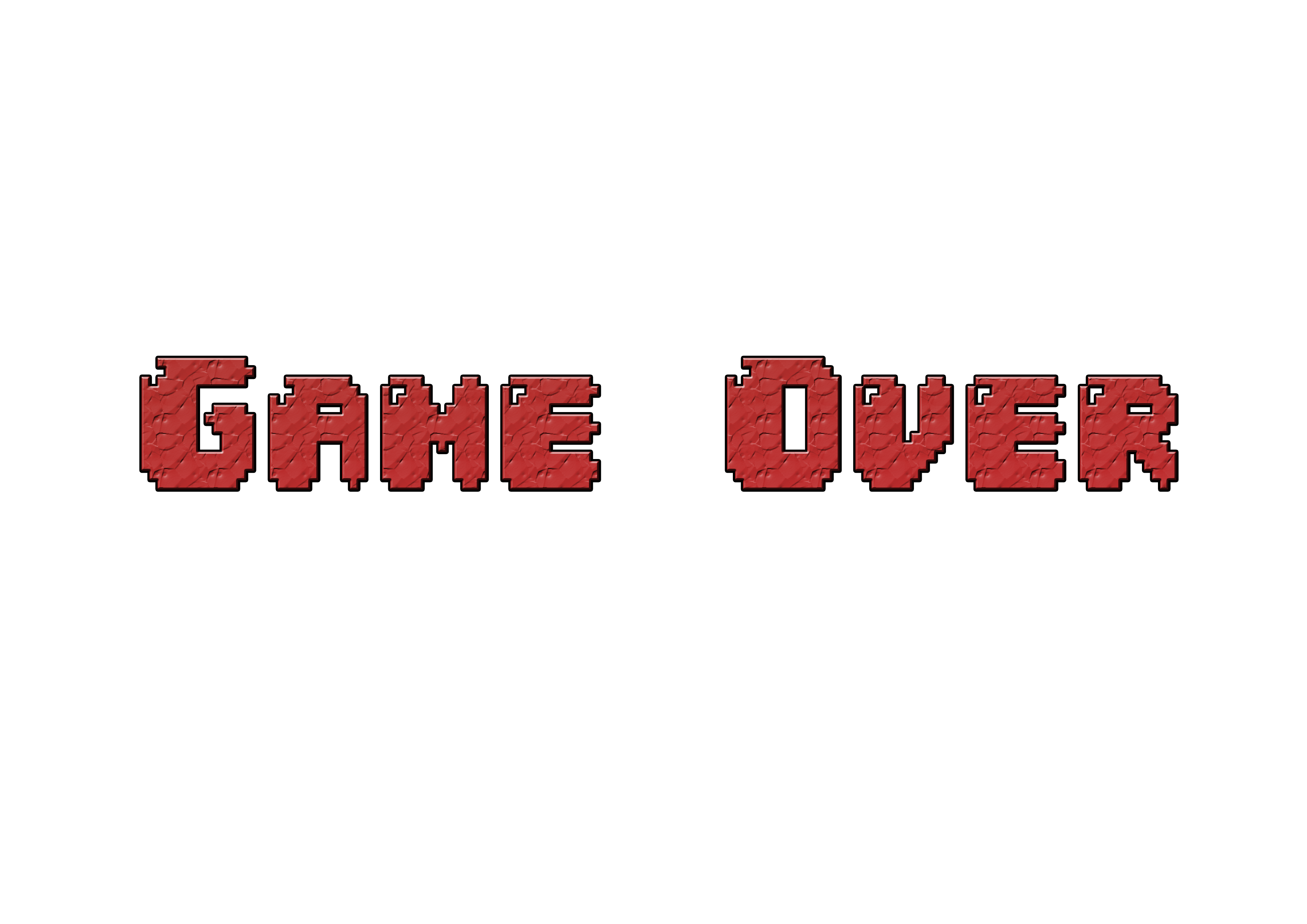 Game Over Png image