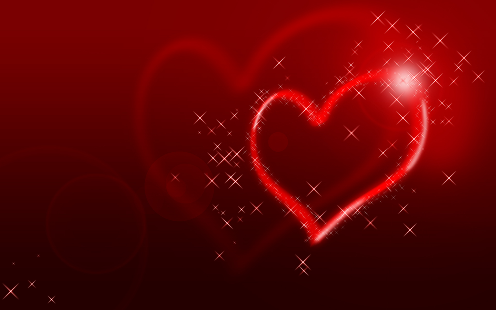 Glittering Hearts  HDs Wallpaper