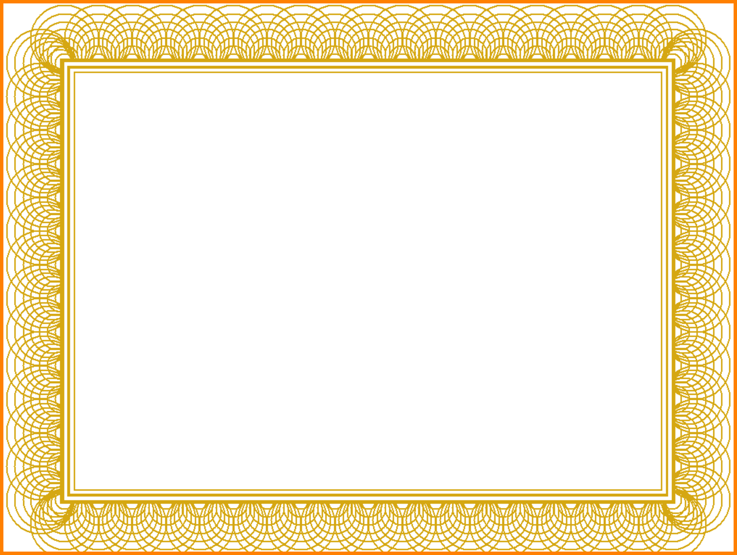 Gold Certificate Gold Formal Certificate    Clip Art
