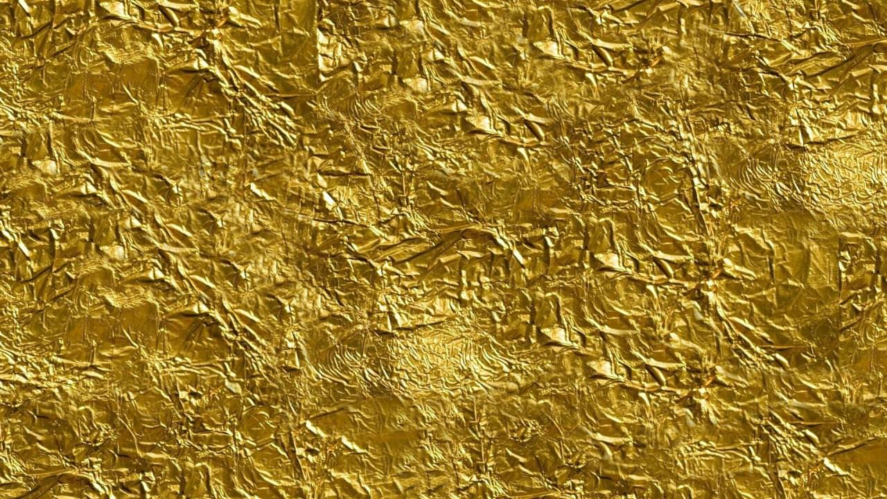 Gold Foil Textures Photo