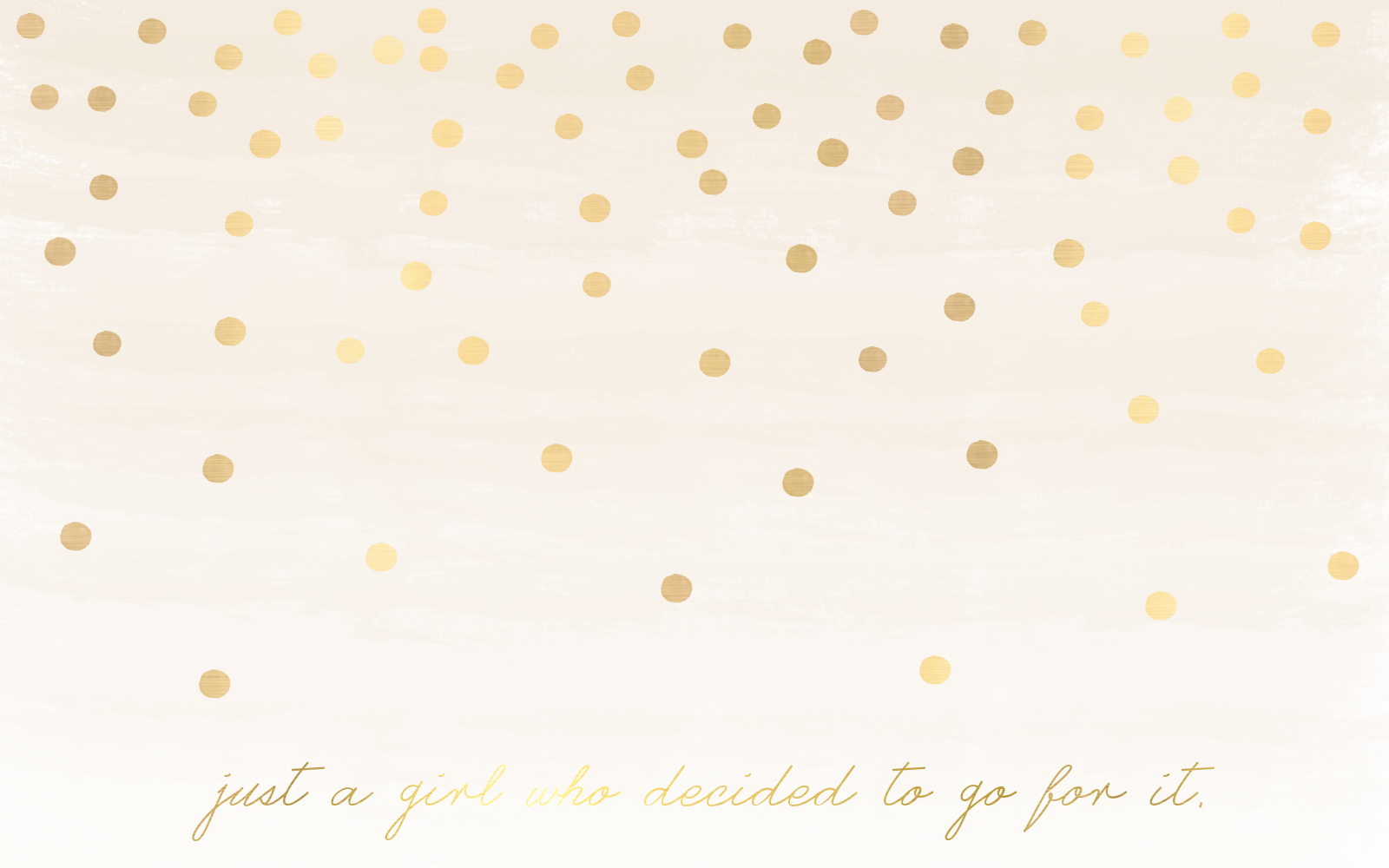 Gold Polka Dot image