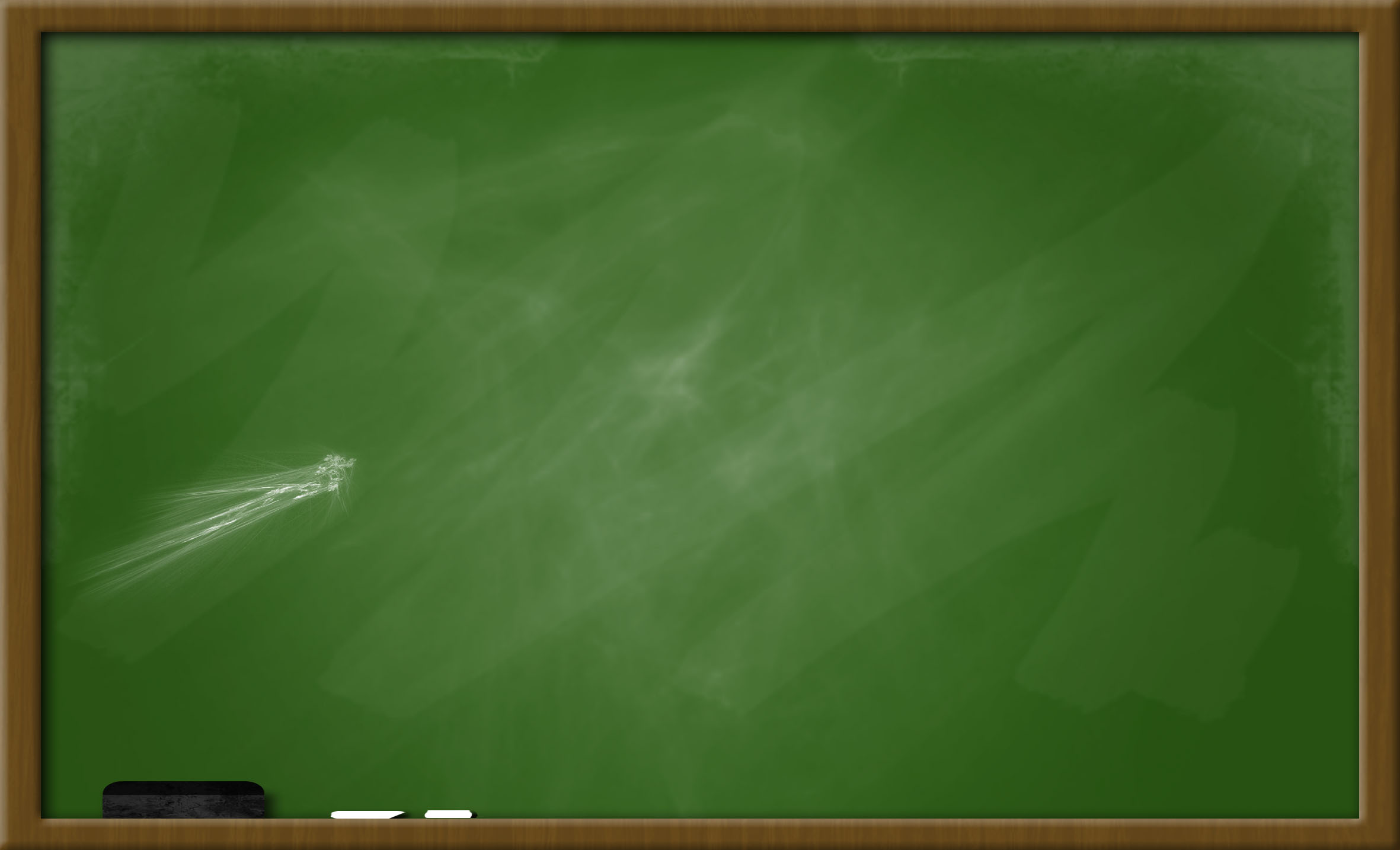 Green Blackboard Wallpaper