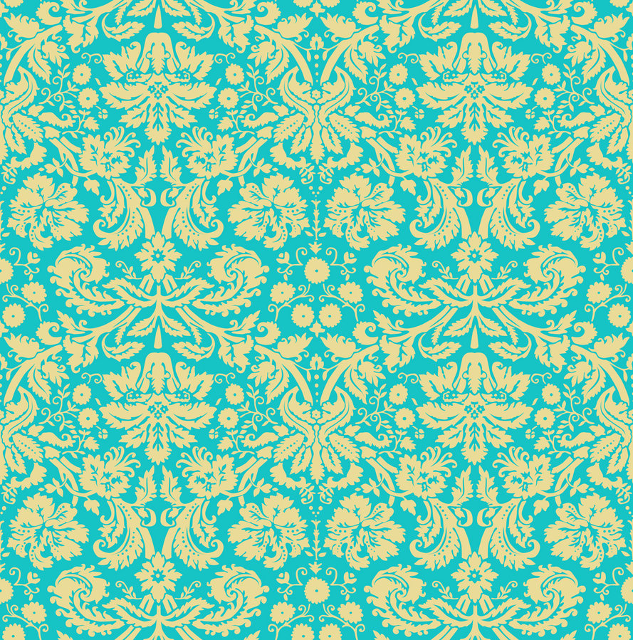 Green Floral Pattern Design