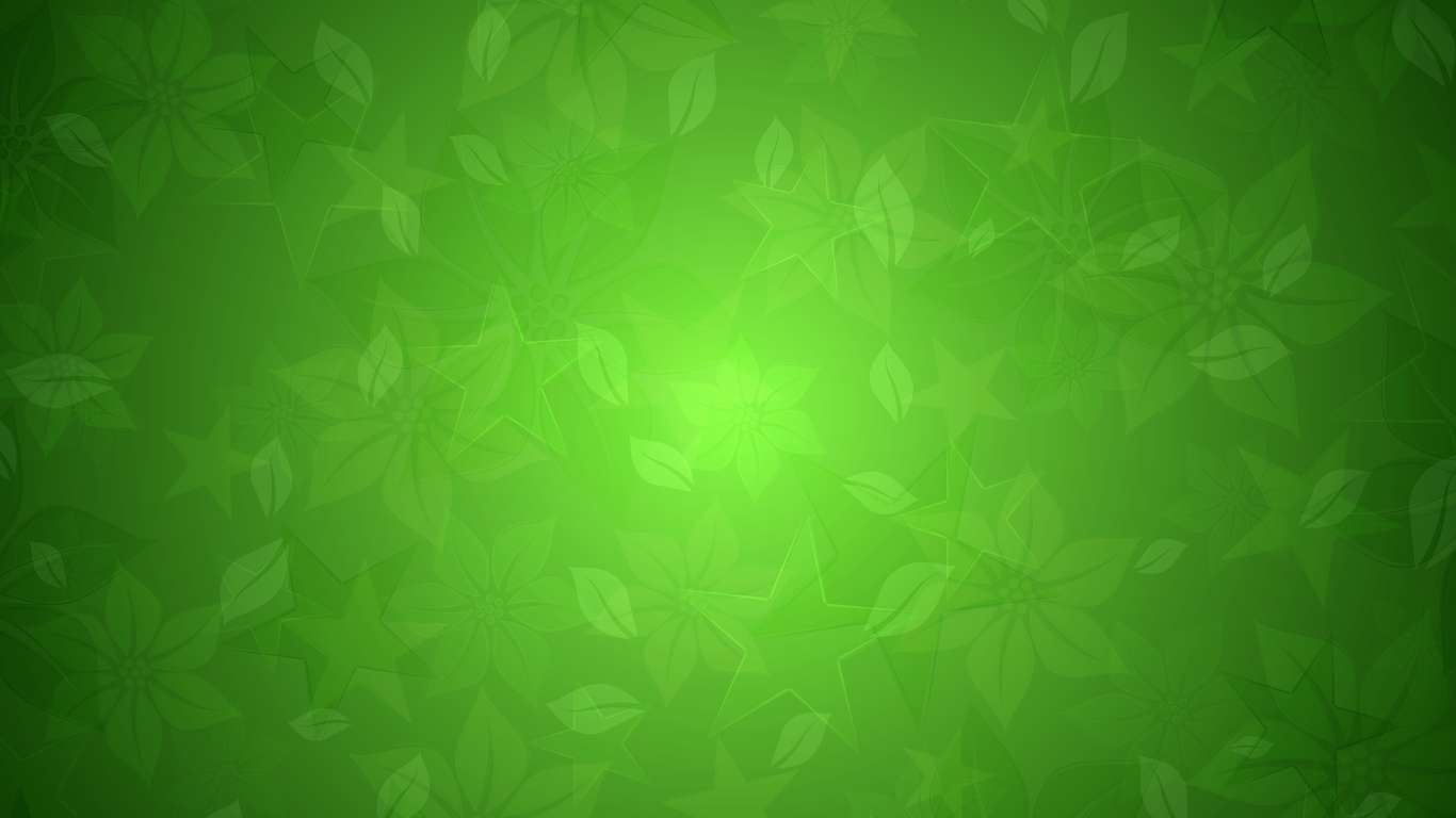Green Floral Stars Texture Power Point Green Floral   Graphic