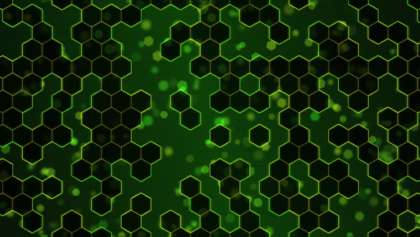 Green Hexagon Clip Art