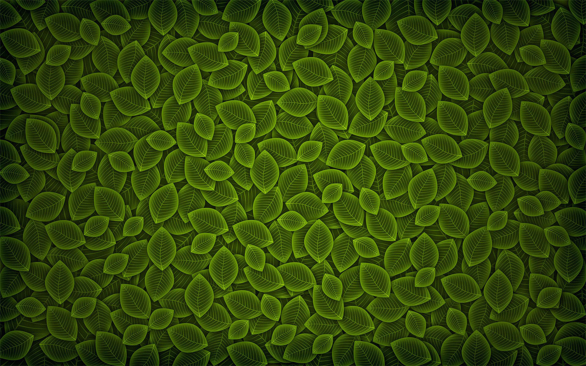 Green Leaf Pattern