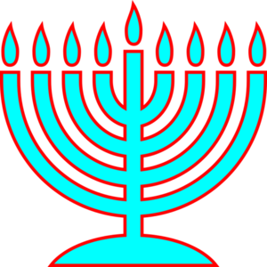 Green Menorahs Png Art